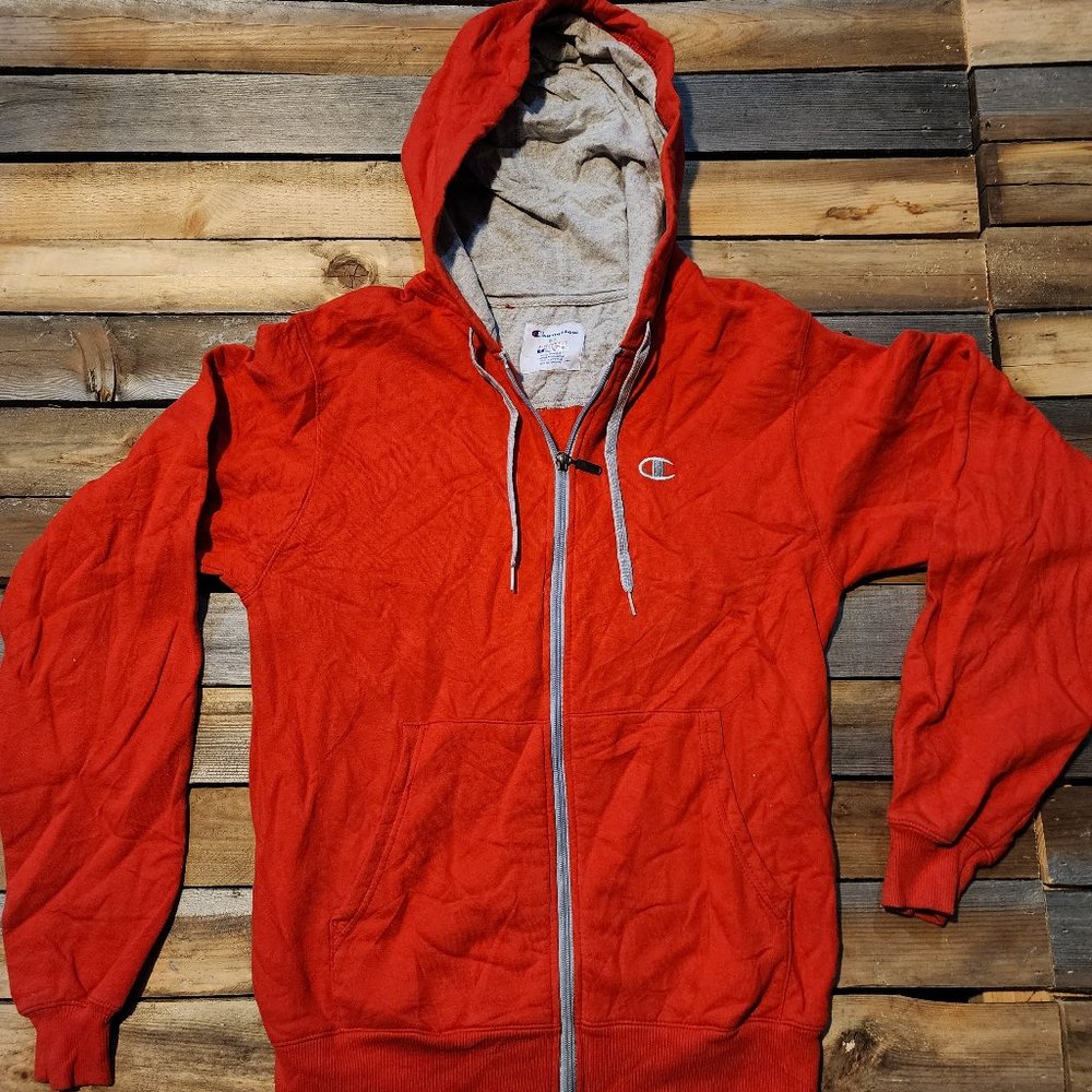 Vintage Champion Zip-Up Sweater